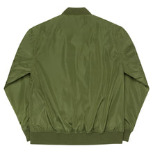 Load image into Gallery viewer, Alpha House- Premium recycled bomber jacket
