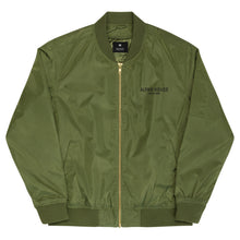 Load image into Gallery viewer, Alpha House- Premium recycled bomber jacket
